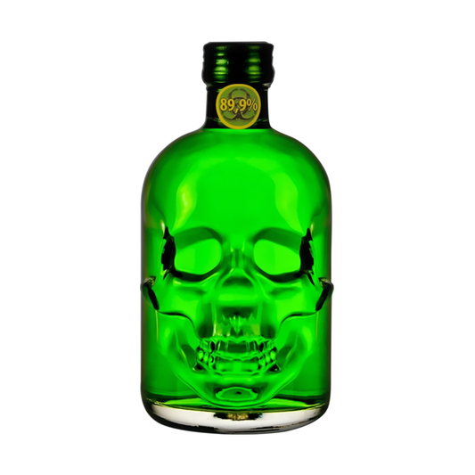 Absinthe Antitoxin Green Head Skull 500ml