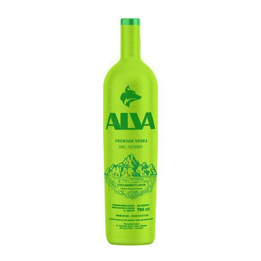 ALVA Cucumber Flavor Premium Vodka 700ml