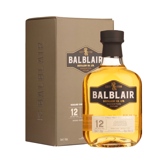 Balblair 12 Year Old Single Malt Scotch Whisky 700ml