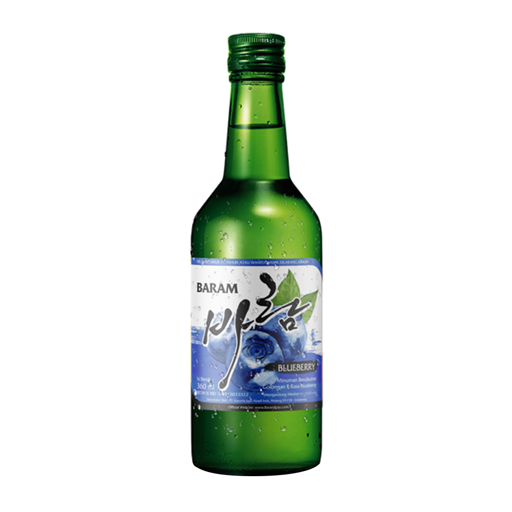 Baram Soju Blueberry 360ml