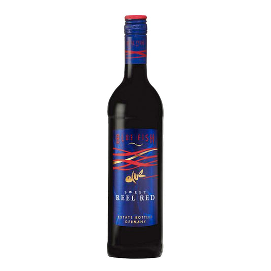 Blue Fish Demi Sweet Reel Red German Wine 750ml