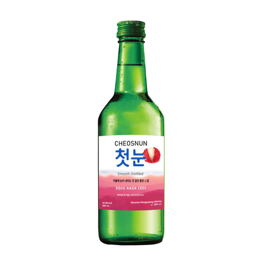 Cheosnun Soju Lychee Smooth Distilled 360ml