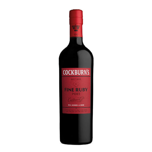 Cockburn's Fine Ruby Red Port Sweet Wine 700ml