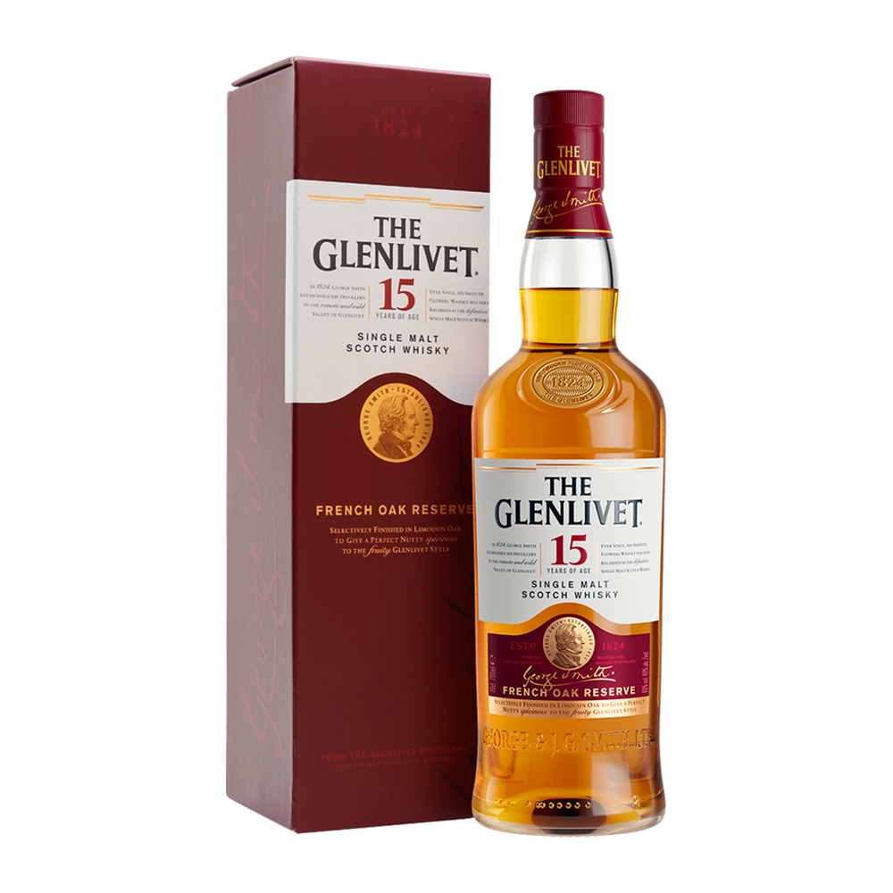 Glenlivet 15 Years Old Single Malt Scotch Whisky 700ml