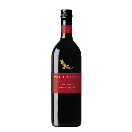 Wolf Blass Red Label Shiraz Cabernet Australian Wine 750ml