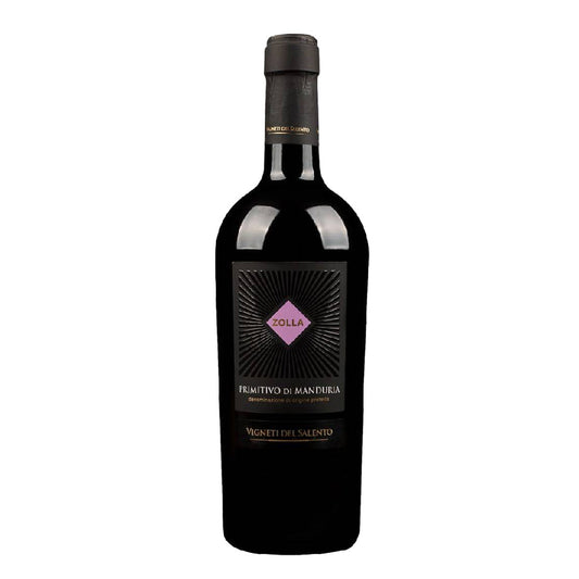 Zolla Primitivo di Manduria Italian Red Wine 750ml